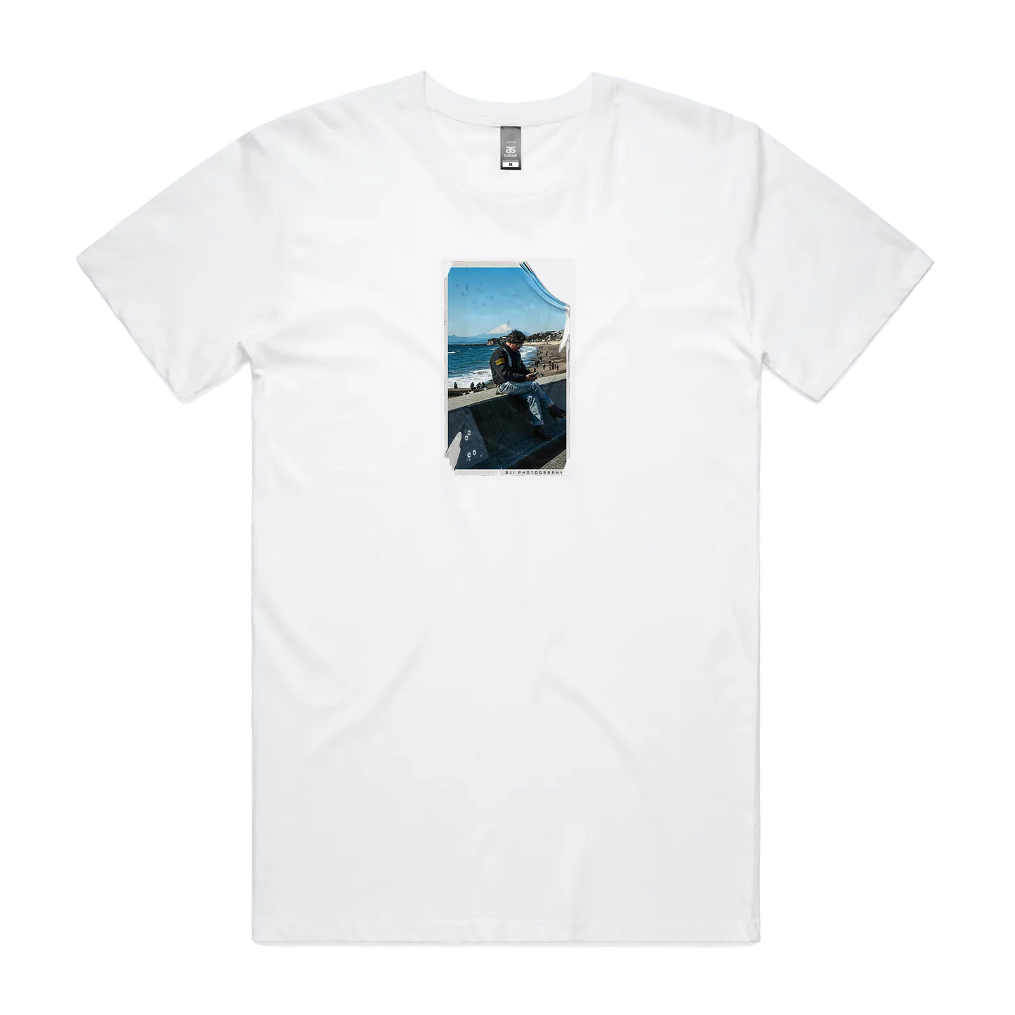 White front flat lay