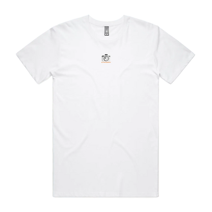 White front flat lay